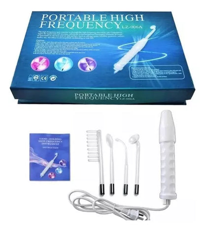 Varita Alta Frecuencia Facial Y Corporal X4