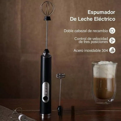 Mezclador Batidor Espumador Electrico